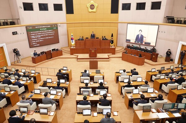 대전시의회는 5일 제291회 제2차 정례회를 개회하고, 다음달 15일까지 41일간의 의사일정에 돌입했다. / 대전시의회 제공