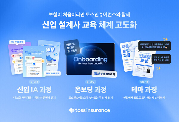 토스인슈어런스 신입 설계사 교육 체계 고도화