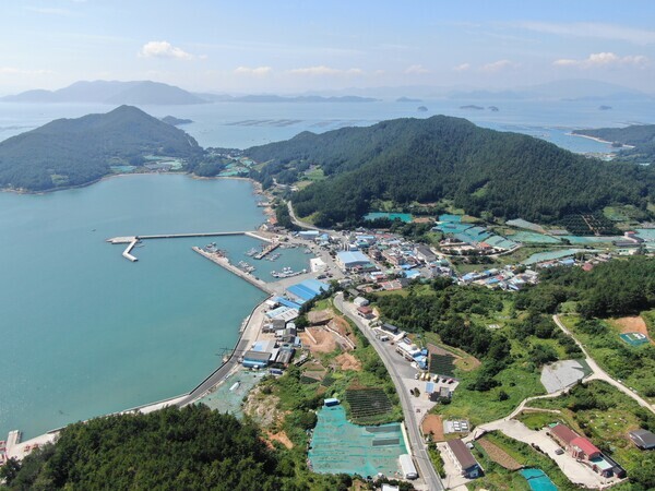 금일 화전항 전경/완도군 제공
