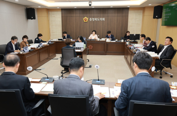 충북도의회 제공