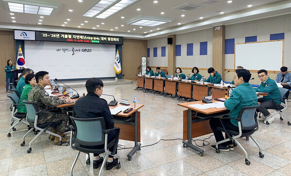 대전 대덕구는 다가오는 겨울철 대설·한파 등 자연재난에 대비하기 위한 체계 정비에 총력을 기울이고 있다고 10일 밝혔다. / 대전 대덕구 제공