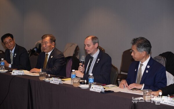 국제원예생산자협회(AIPH) 실사단 회의 / 2026 태안국제원예치유박람회 조직위원회 제공