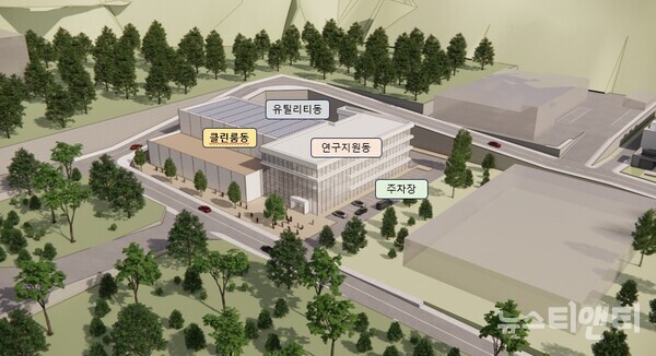 첨단 디스플레이 연구원 조감도(안) / 아산시 제공