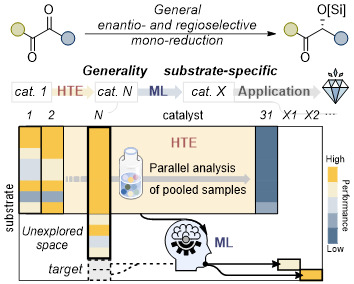 초고효율 실험-기계학습 융합 기반의 일반화된 비대칭 촉매 반응 설계 플랫폼