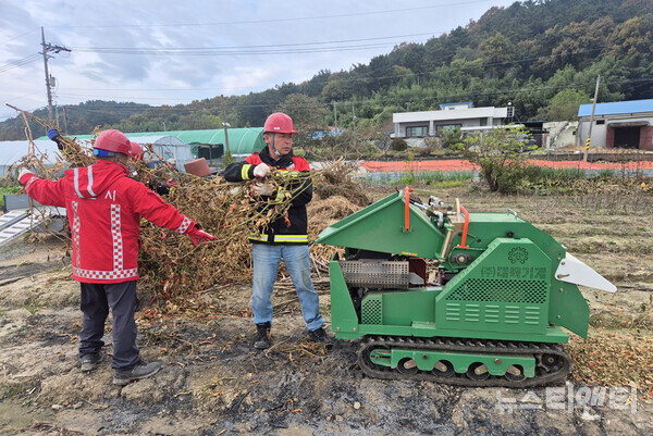 익산시 영농부산물 파쇄사업 / 익산시 제공