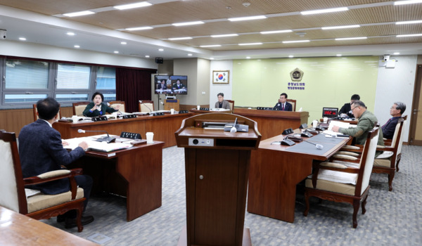 충남도의회 행정문화위원회는 18일 충남체육회·충남장애인체육회·충남문화관광재단 소관 2025년도 행정사무감사를 실시했다고 밝혔다. / 충남도의회 제공