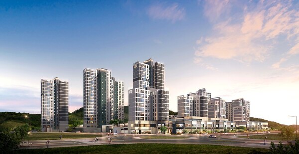  ‘엘리프 세종 스마트시티’ 투시도 / 계룡건설 컨소시엄  제공