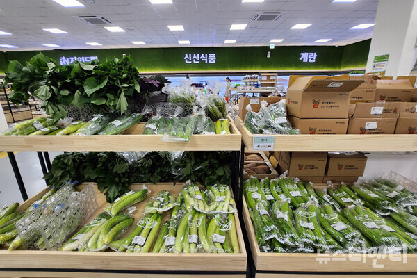 사진은 전북의 한 로컬푸드 매장 / 뉴스티앤티 DB