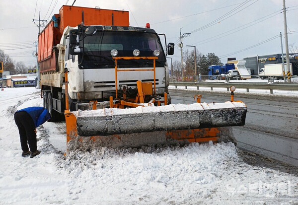 제설장비 / 익산시 제공