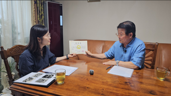 대덕문화원은 오는 5일 2025 지역사 구술기록사업의 결과전시회 '철길 위 사람들, 대덕을 말하다'를 개최할 예정이라고 밝혔다. 사진은 2025 지역사 구술기록사업 모습 / 대덕문화원 제공