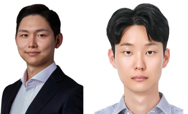 (왼쪽부터) 고려대 KU-KIST 융합대학원 백서인 교수(교신저자), 정현동 석박통합과정(제1저자)