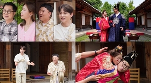 <b>지상렬</b>, <b>신지</b> '볼 뽀뽀'에 "멍했다"…'살림남' 초토화 웨딩 현장