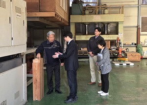 김제시 이현서 부시장, 취임 한달만에 기업 현장 챙겨 - 뉴스 썸네일 이미지